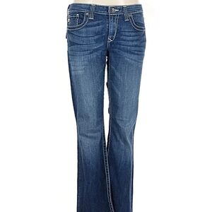 Big Star Women's Boot Cut Jeans in Deep Blue